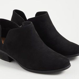 Torrid Booties Size 12 Black Never Worn Brand New